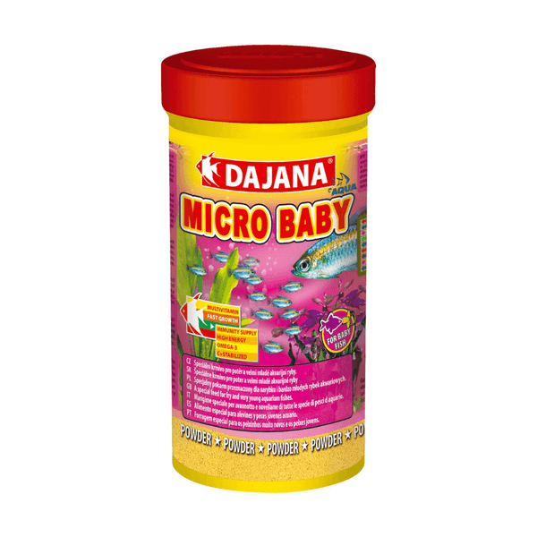 حبيبات السبيرولينا المغذية لأسماك الزينة - Dajana Spirulina Granules (250ml / 110g)