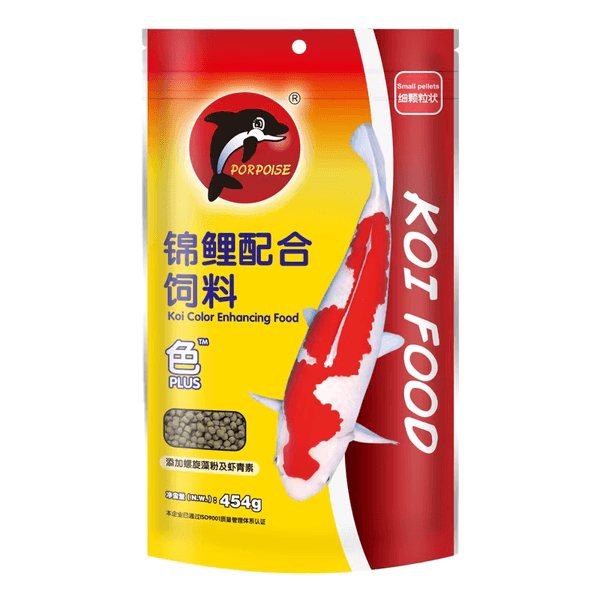 طعام أسماك الكوي المحفز للألوان - Koi Color Enhancing Fish Food (وزن 454g)