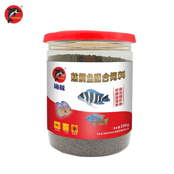 غذاء أسماك السيكليد Porpoise Cichlid Food – 280g
