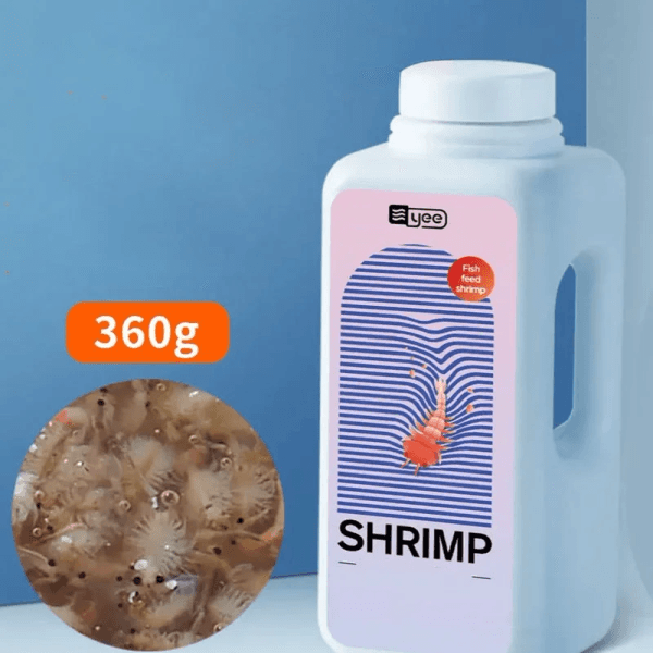 طعام الجمبري/الروبيان الطبيعي السائل للأسماك - YEE Dried Shrimp (360g)